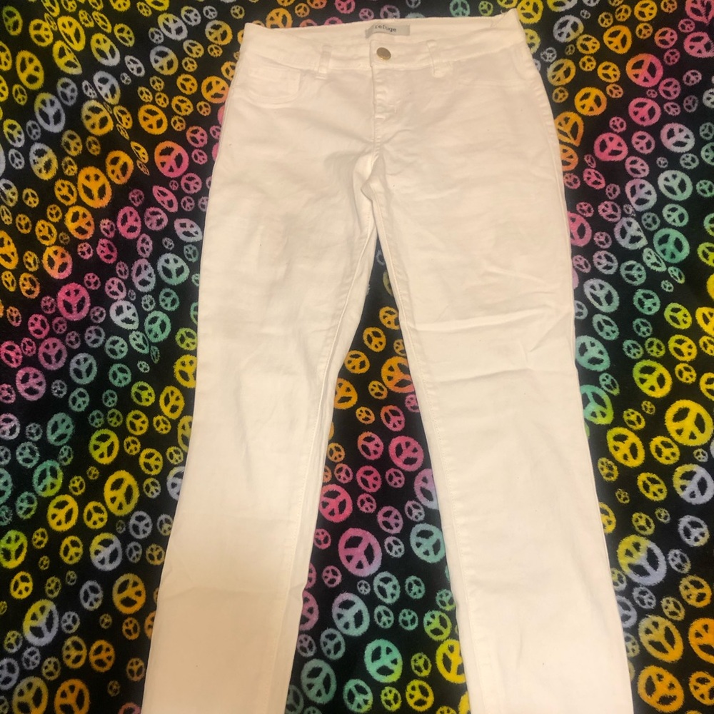 White Denim Jeans